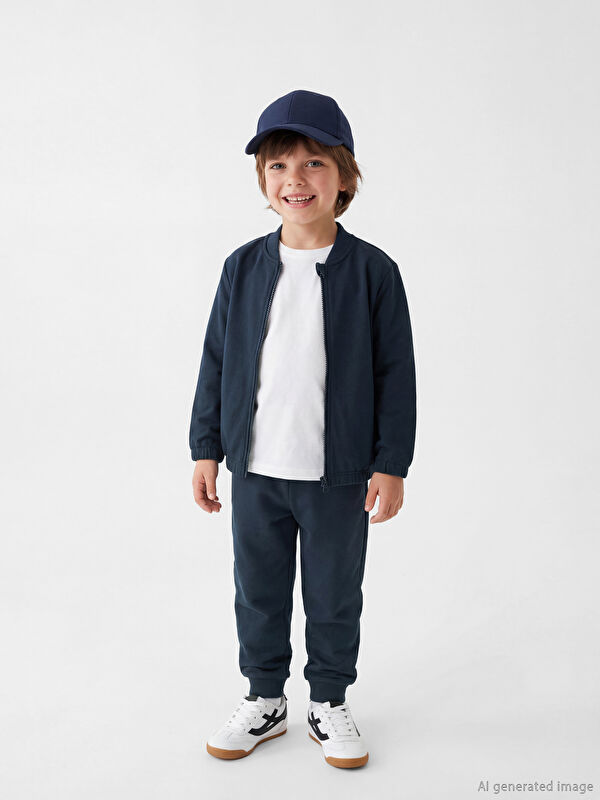LCW Kids Beli Lastikli Erkek Çocuk Jogger Eşofman Altı
