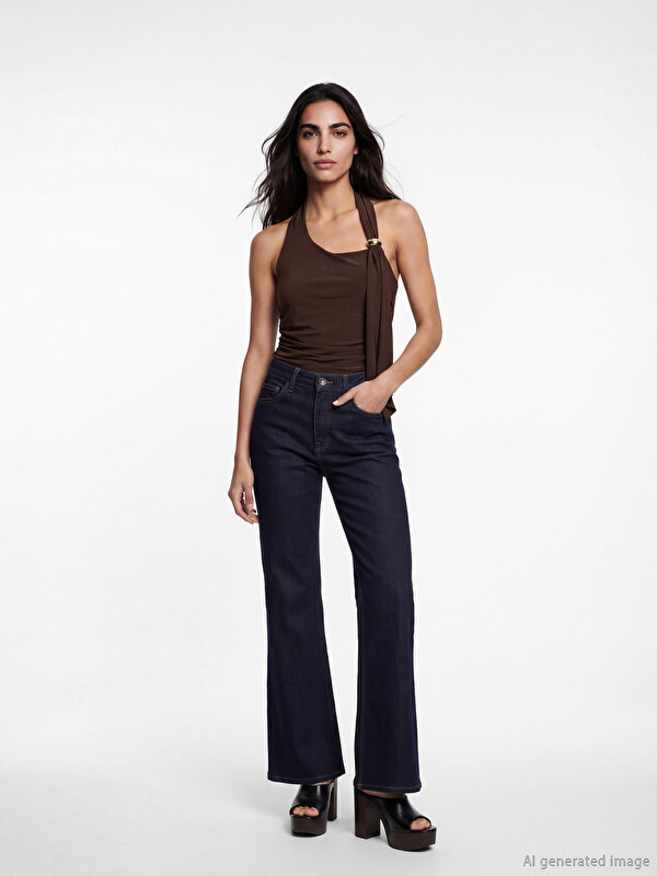 LCW Jeans Розкльошені жіночі джинси