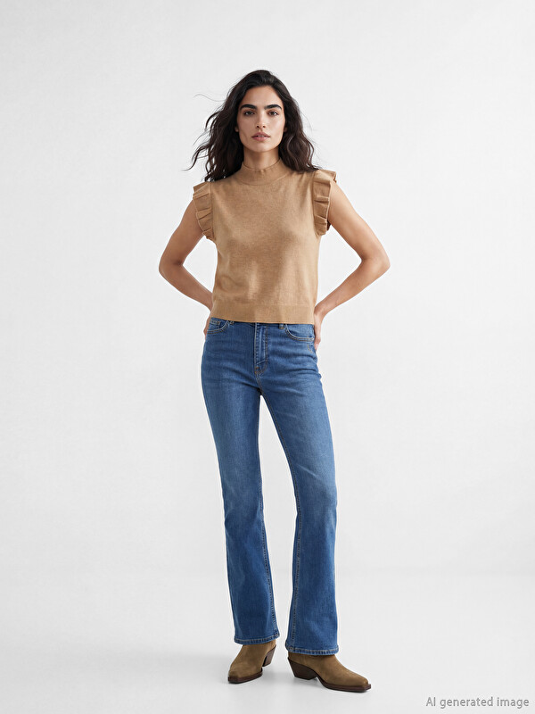 LCW Jeans Розкльошені жіночі джинси