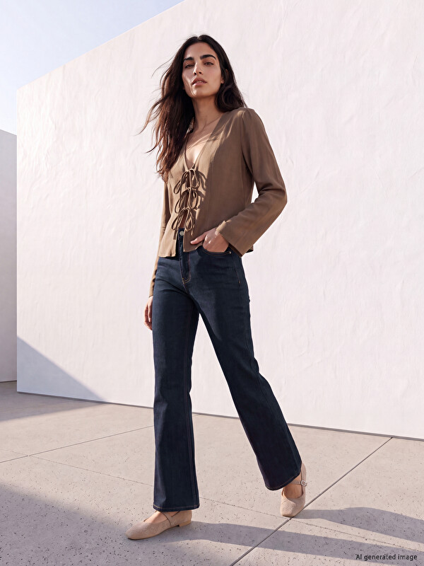 LCW Jeans Τζιν καμπάνα για γυναίκες