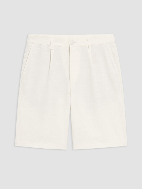 LCW Vision Regular Fit Linen-Look Men's Shorts