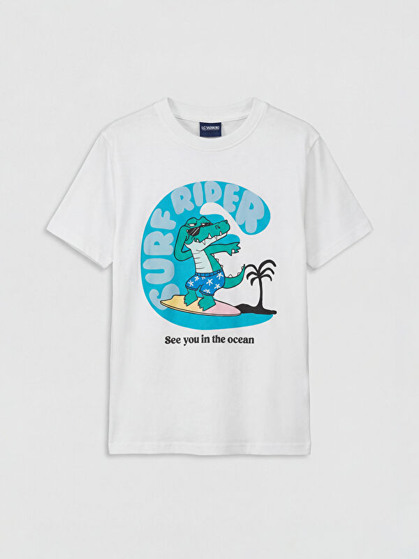 LCW Kids Boy WHITE T-Shirt