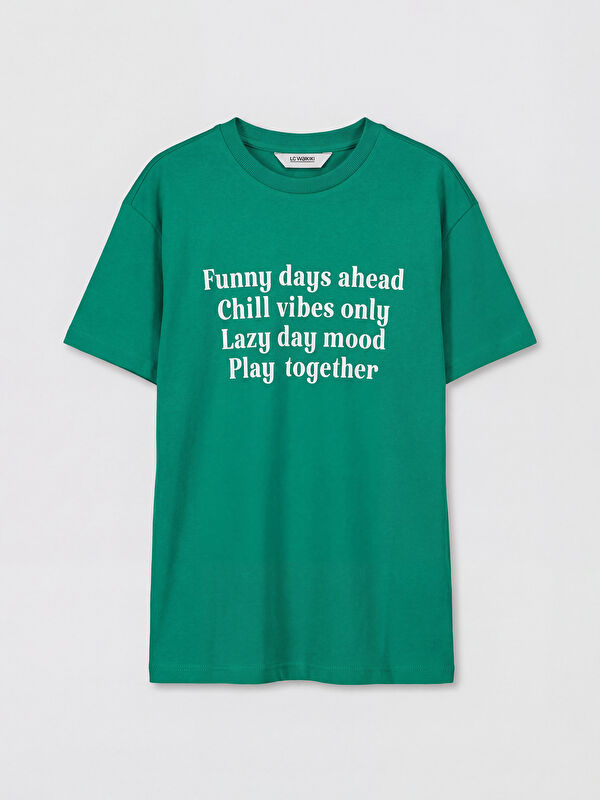 LCW Kids Boy GREEN T-Shirt