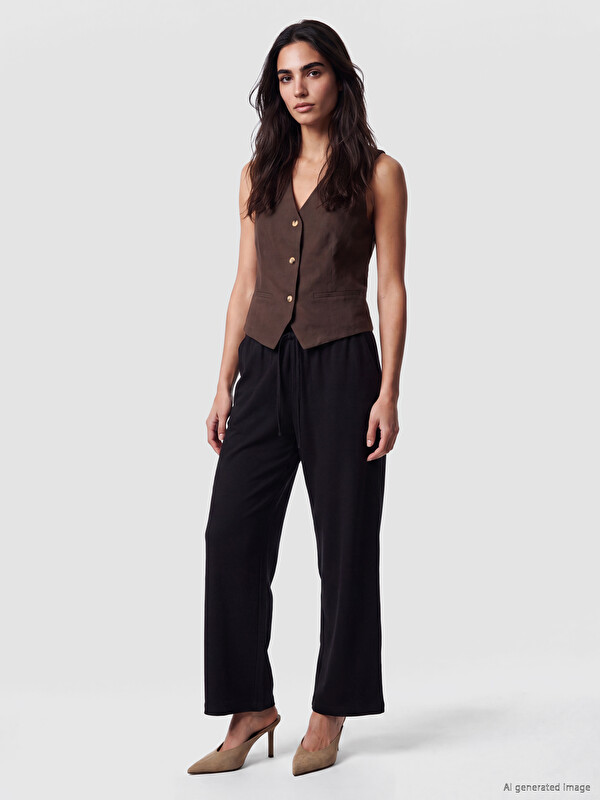 LCW Vision Woman Black Trousers