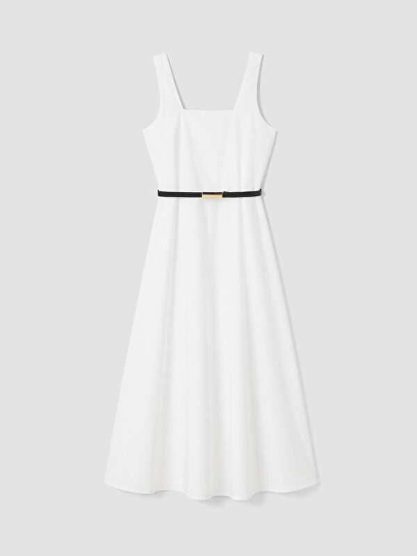 LCWAIKIKI Classic Woman White Dress
