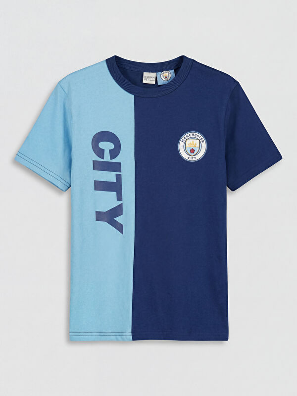 LCW Kids Manchester City Baskılı Erkek Çocuk Tişört