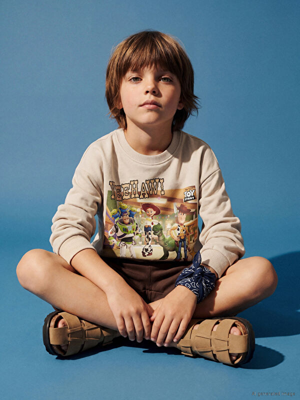 LCW Kids Toy Story Printed Boys' Sweatshirt