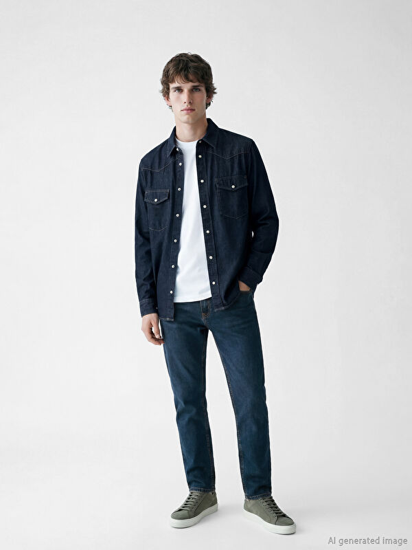 LCW Jeans 779 Regular Fit Erkek Jean Pantolon