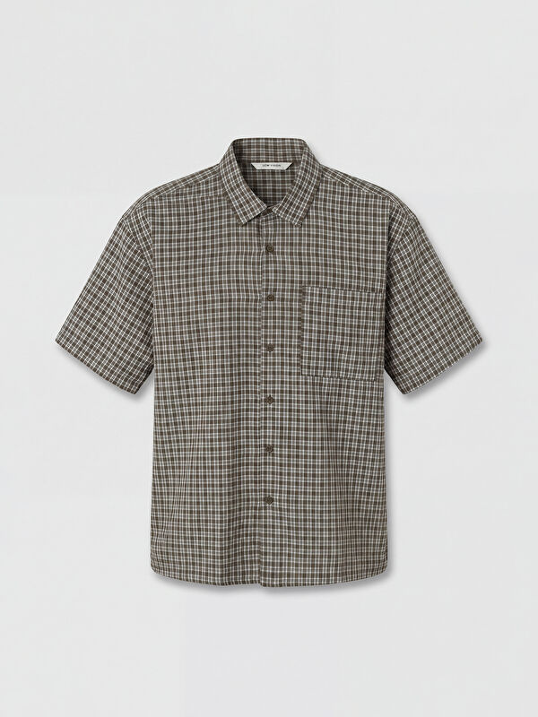 LCW Vision Regular Fit Ekose Erkek Gömlek