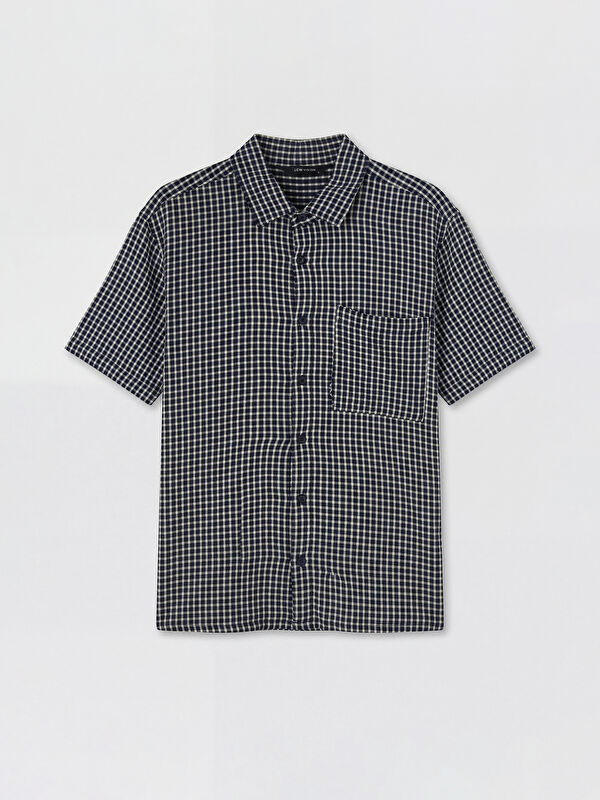 LCW Vision Regular Fit Ekose Erkek Gömlek