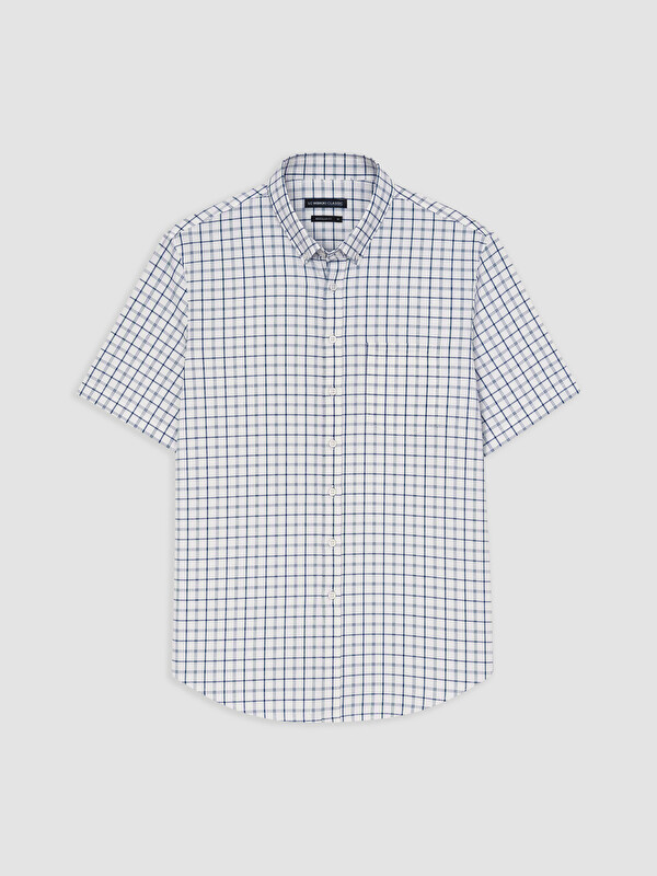 LCWAIKIKI Classic Man White Shirt