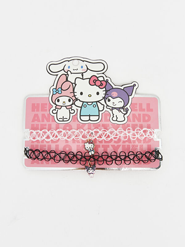LCW JOY Hello Kitty Baskılı Kız Çocuk Kolye Seti 2'li