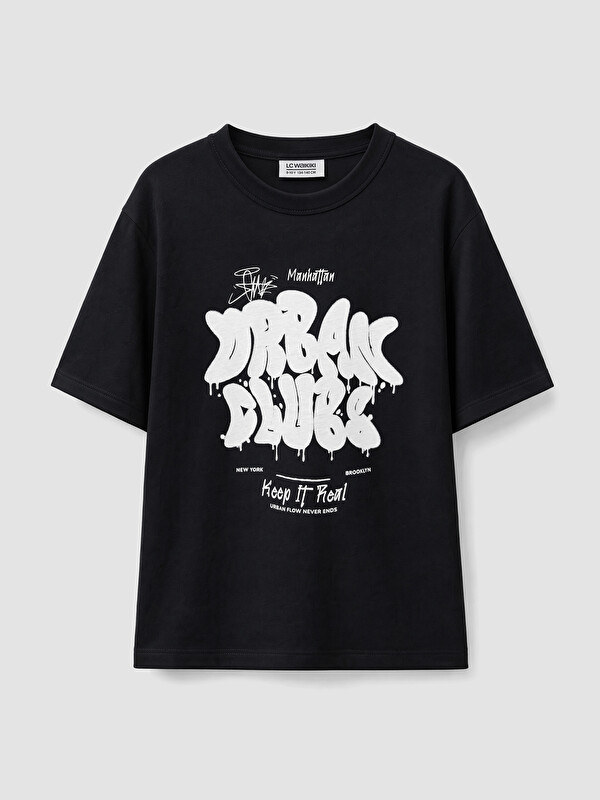 LCW Kids T-shirt garçon imprimé à col rond