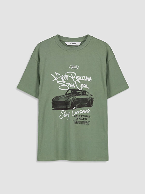 LCW Kids Boy GREEN T-Shirt