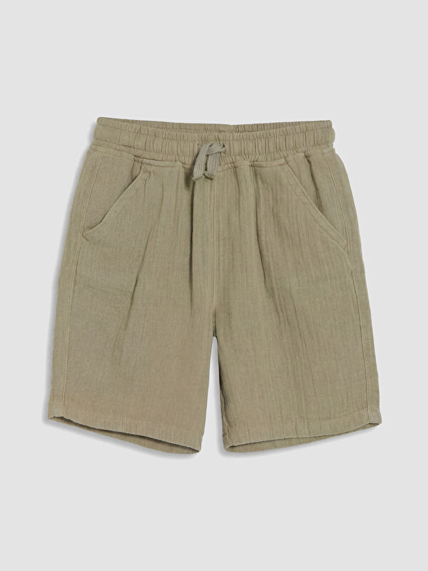 LCW Kids Müslin Erkek Çocuk Şort