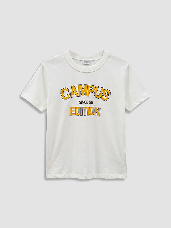 LCW Kids T-shirt imprimé à col rond pour garçon