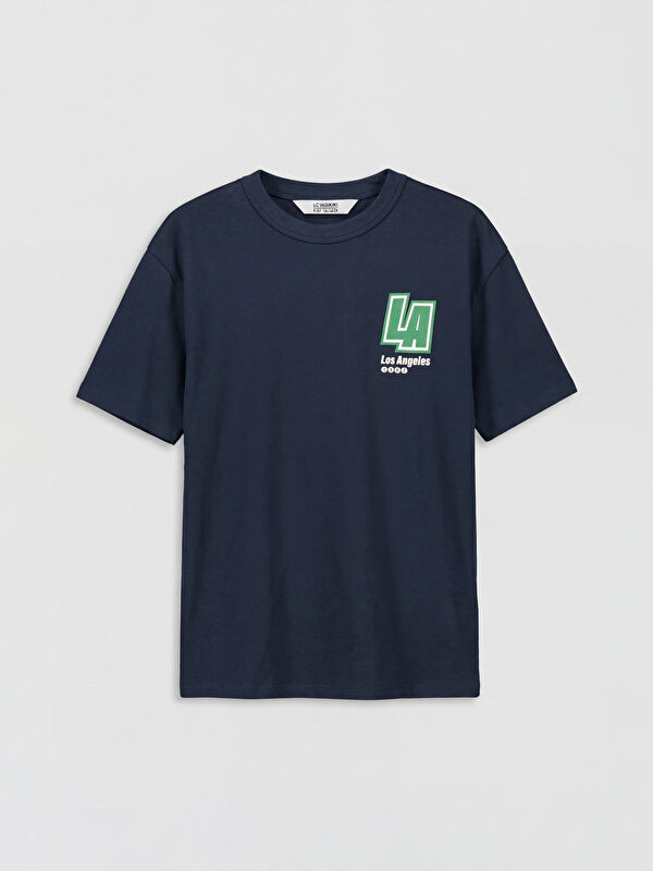 LCW Kids T-shirt garçon à col rond imprimé Los Angeles