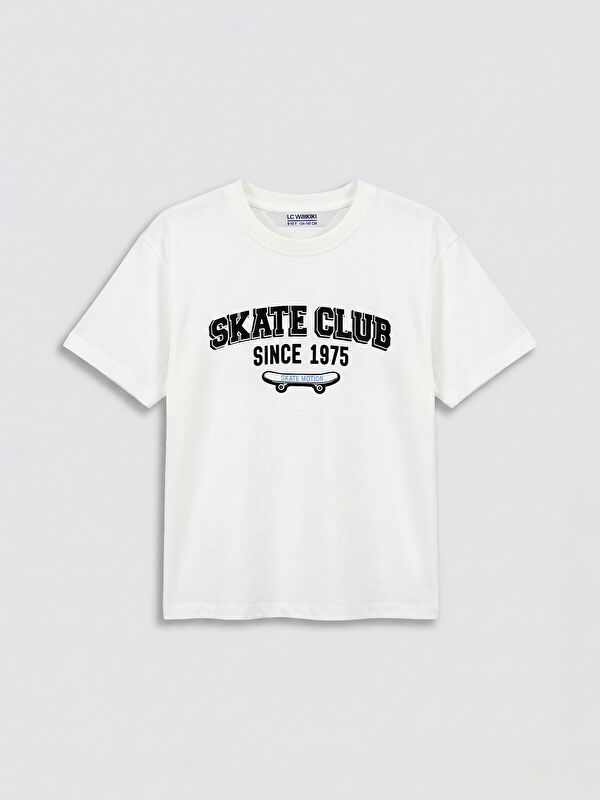 LCW Kids T-shirt imprimé à col rond pour garçon