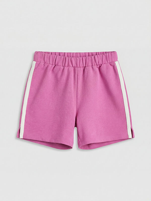 LCW Kids Beli Lastikli Kız Çocuk Şort