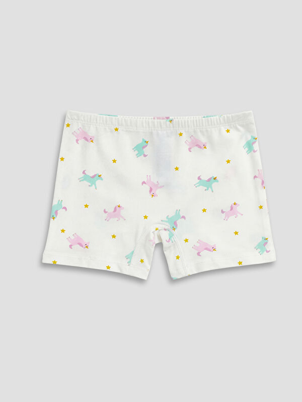 LCW Kids Kız Çocuk Boxer