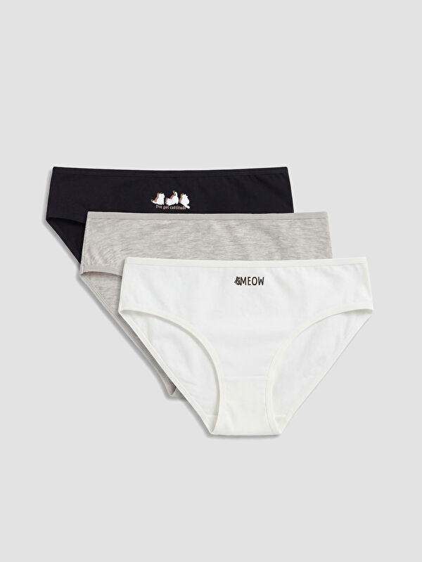 LCW Young Baskılı Bikini Külot 3'lü