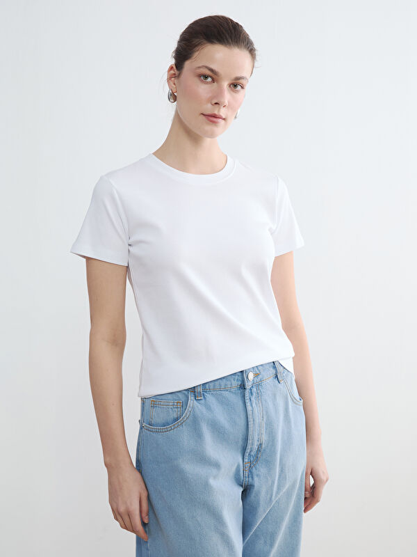 LCWAIKIKI Basic Crew Neck Women's T-Shirt