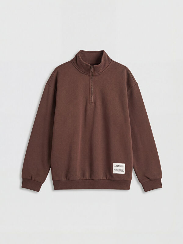 LCW Kids  Dik Yaka Erkek Çocuk Sweatshirt
