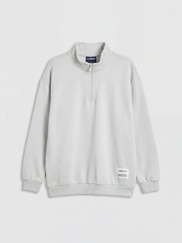LCW Kids  Dik Yaka Erkek Çocuk Sweatshirt