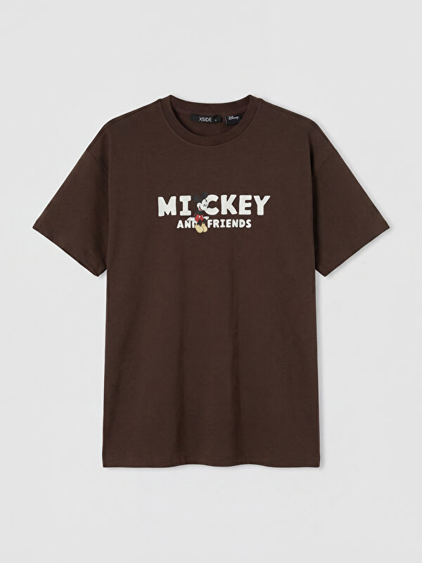 XSIDE Mickey Mouse Baskılı Kadın Tişört