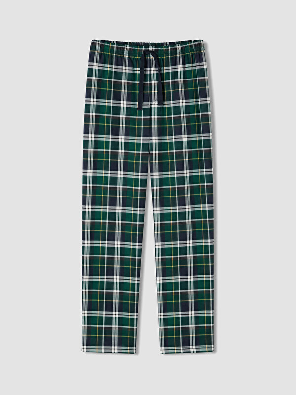 LC WAIKIKI Regular Fit Plaid Men's Pyjamas Bottoms