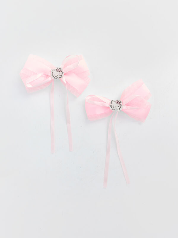 LCW JOY Hello Kitty Baskılı Fiyonk Kız Çocuk Toka