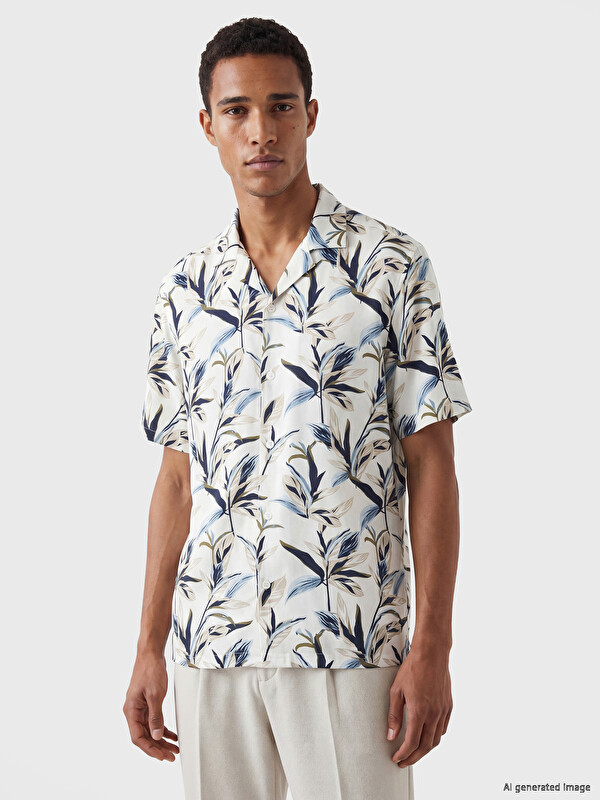 LCW Vision Regular Fit Patterned Men's Shirt