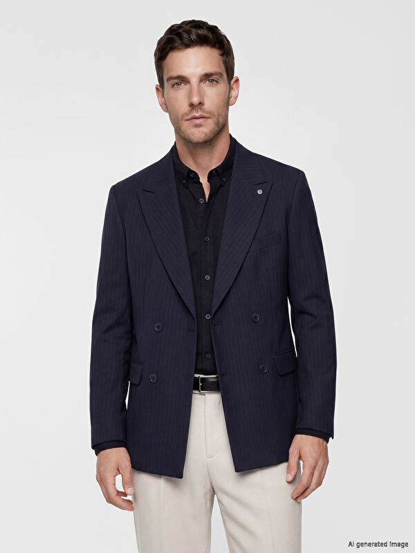 LCW BUSINESS Regular Fit Erkek Blazer Ceket