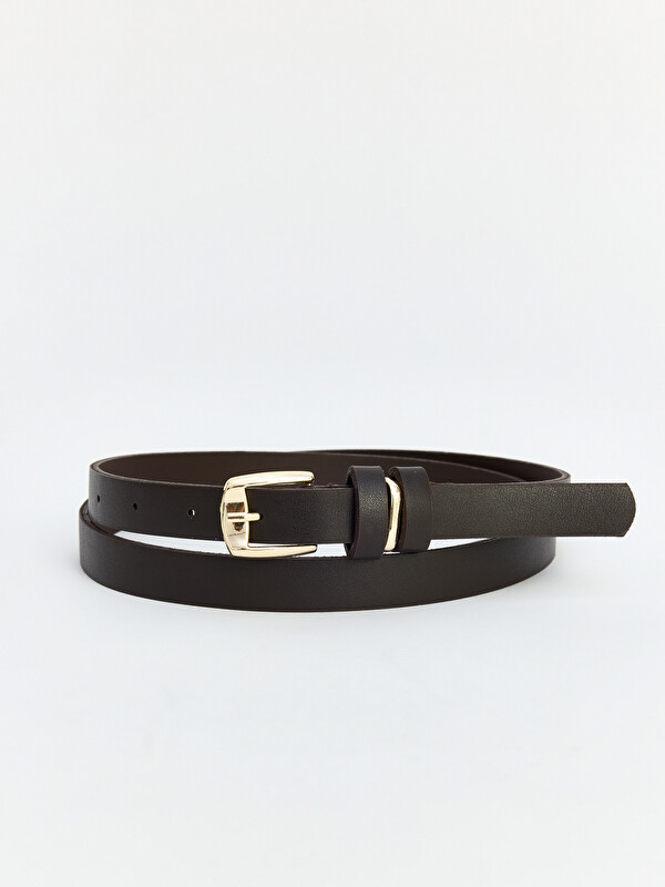 LCW ACCESSORIES Deri Görünümlü Kadın Kemer