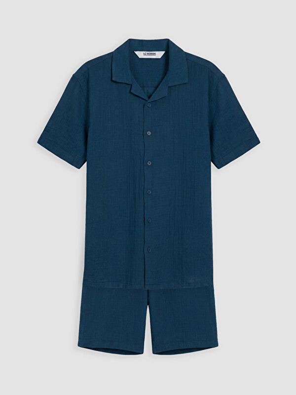 LCW Kids Müslin Erkek Çocuk Pijama Takımı