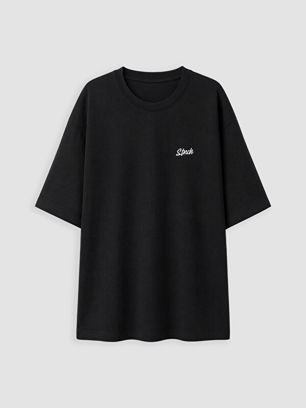 XSIDE Man Black T-Shirt