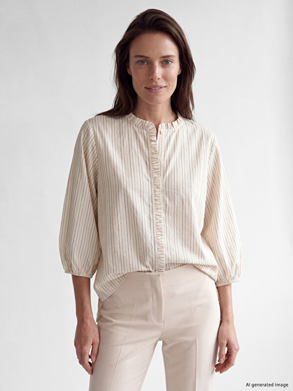 LCW Grace Woman Ecru Shirt