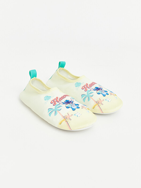 LCW STEPS Lilo & Stitch Baskılı Kız Çocuk Deniz Ayakkabısı