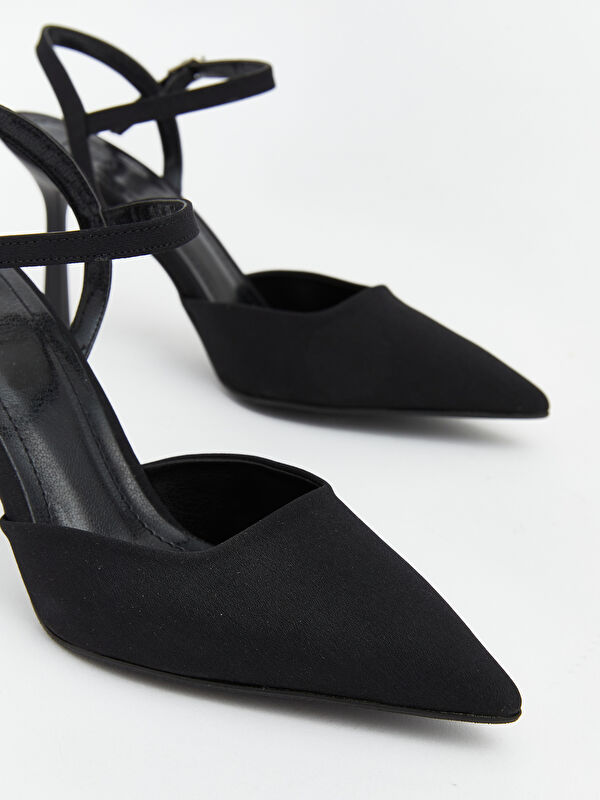 Lcw Steps Kahverengi Lcw Steps Sivri Burun Kadın Topuklu Ayakkabı