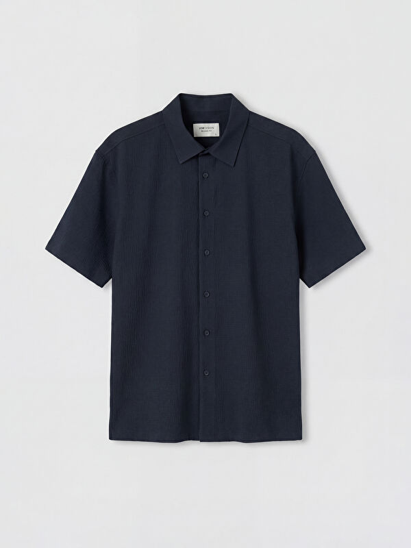 LCW Vision Regular Fit Erkek Dokulu Gömlek