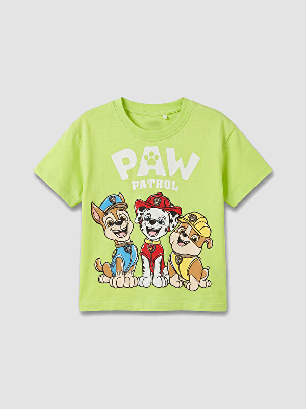 LCW Kids Boy Green T-Shirt