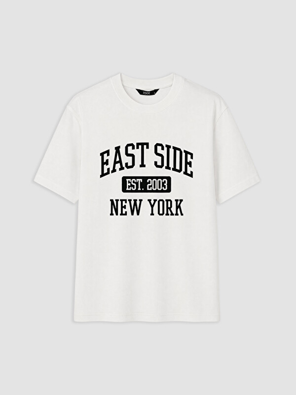 XSIDE Man White T-Shirt