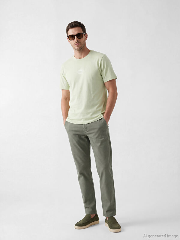 LCWAIKIKI Classic Regular Fit High Cotton Content Men's Chino Trousers