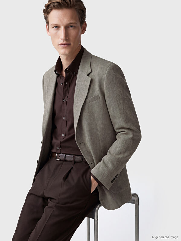SOUTHBLUE Regular Fit Erkek Blazer Ceket