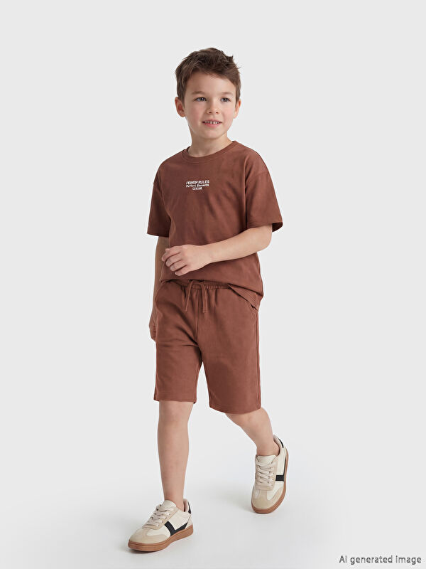 LCW Kids Beli Lastikli Erkek Çocuk Şort