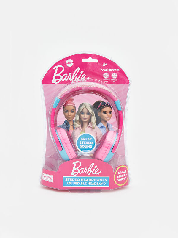 LCW JOY Barbie Baskılı Kulak Üstü Kulaklık