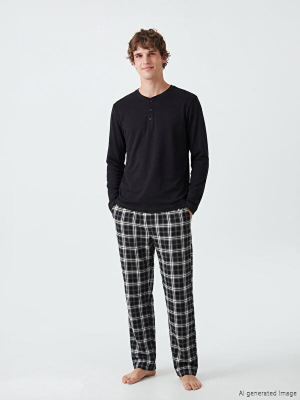 LC WAIKIKI Standart Kalıp Erkek Pijama Takımı