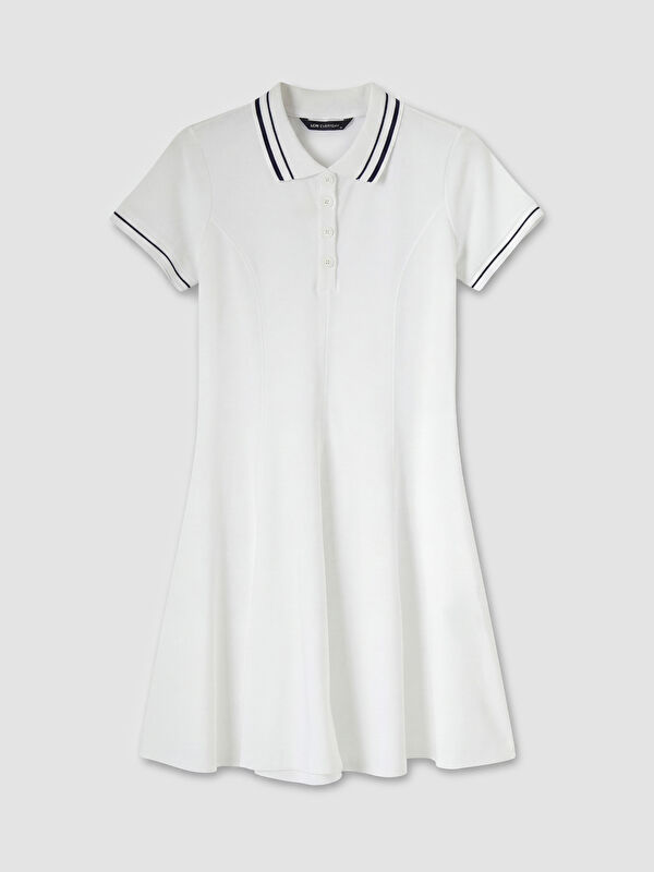 LCW EVERYDAY Polo Yaka Mini Elbise