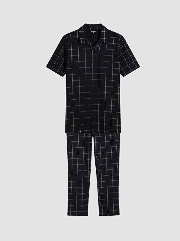 LC WAIKIKI Regular Fit Ekose Erkek Pijama Takım