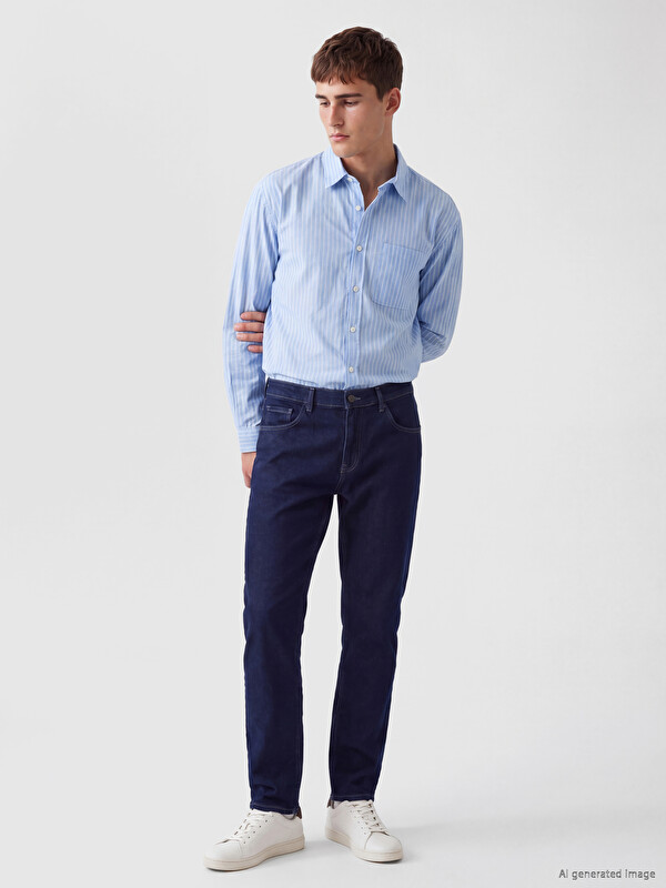 LCW ECO 779 Regular Fit Erkek Jean Pantolon